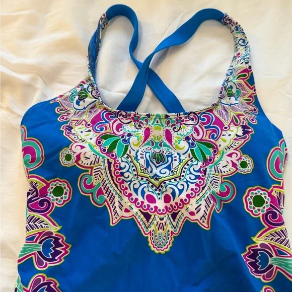 La Blanca Bright Blue Swimwear - Picture 3 of 8